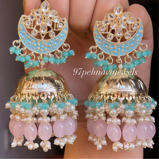 Chand Shaded Jhumka