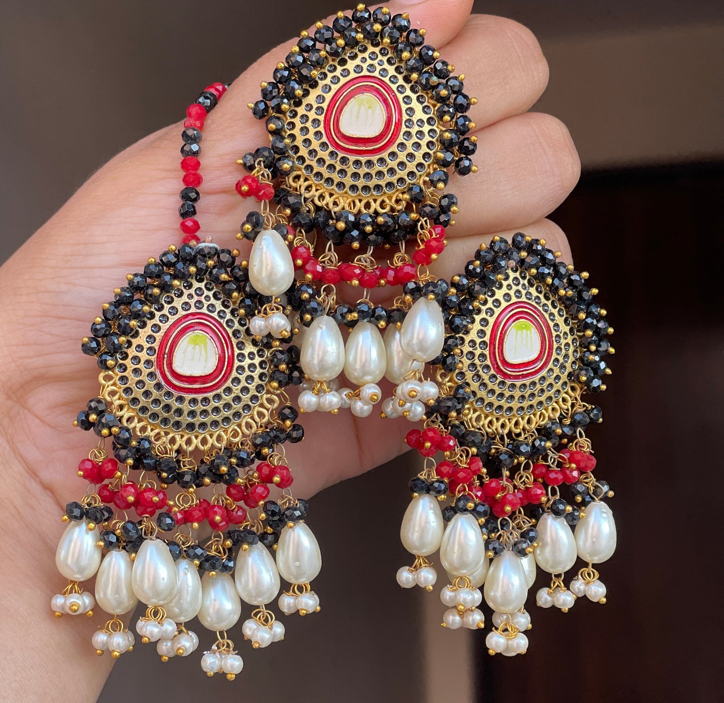 Misha Earrings Tikka