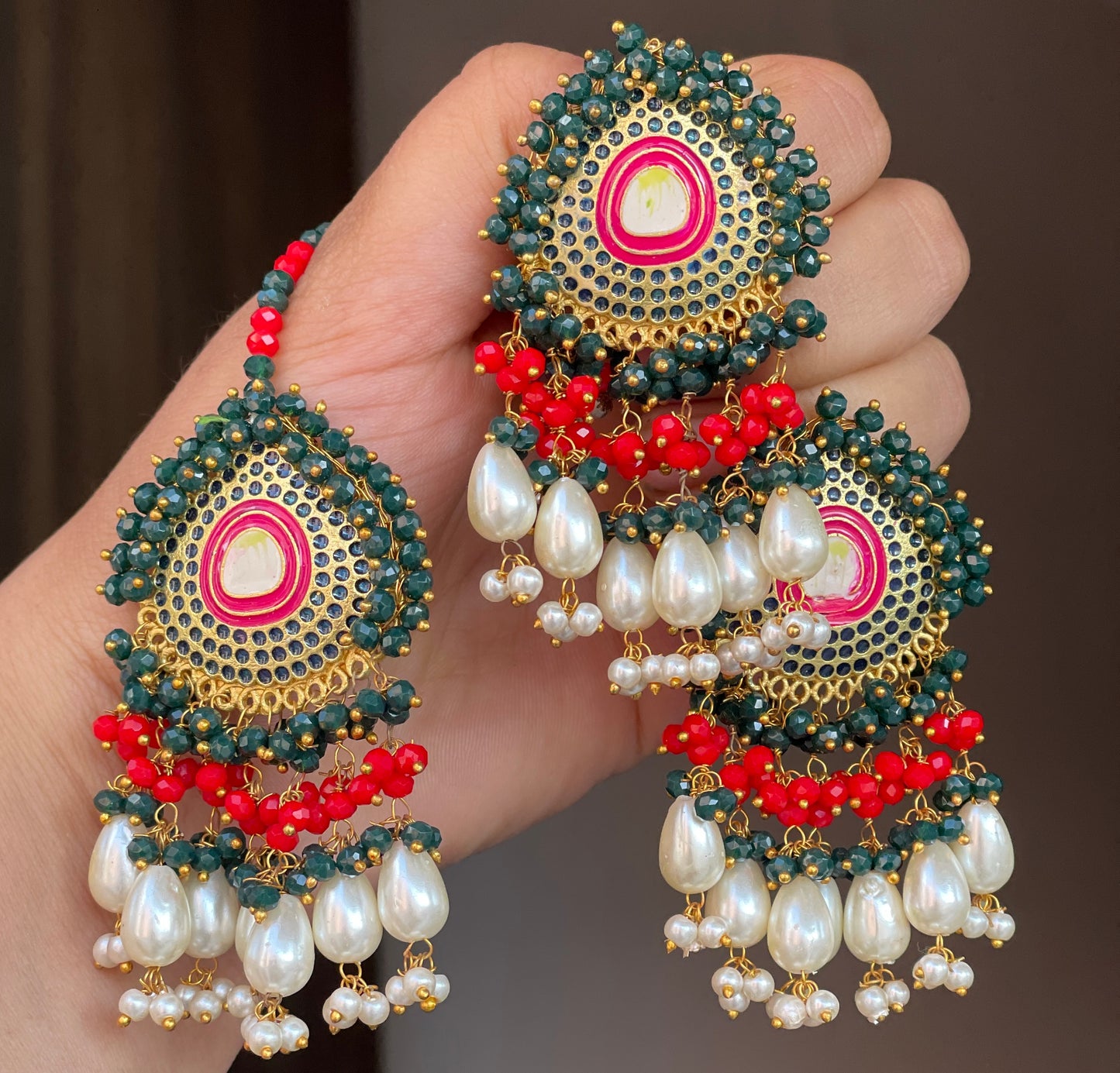 Misha Earrings Tikka