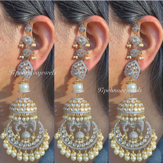 Eti Uncut Kundan Earrings