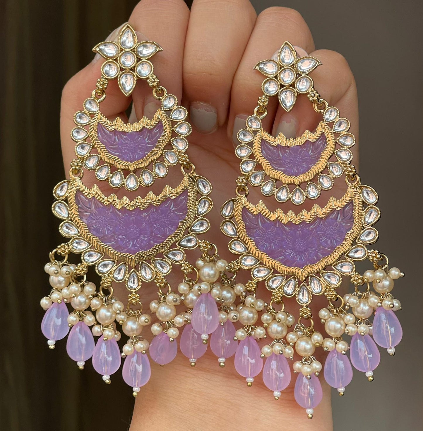 Carved Earrings